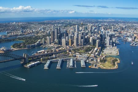 Aerial Image of MILLERS POINT, DAWES POINT