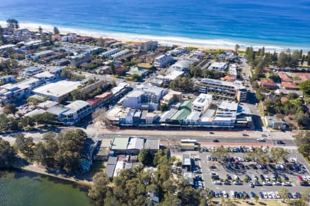Aerial Image of NARRABEEN SHOPPING VILLAGE