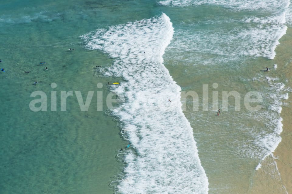 Aerial Image of Surfing Series - Bondi