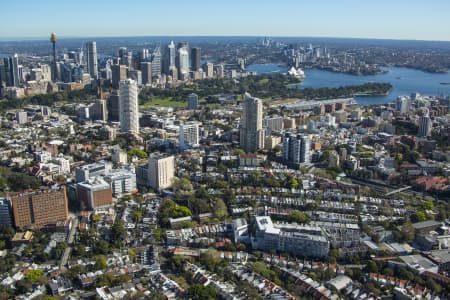 Aerial Image of PADDINGTON TO CBD