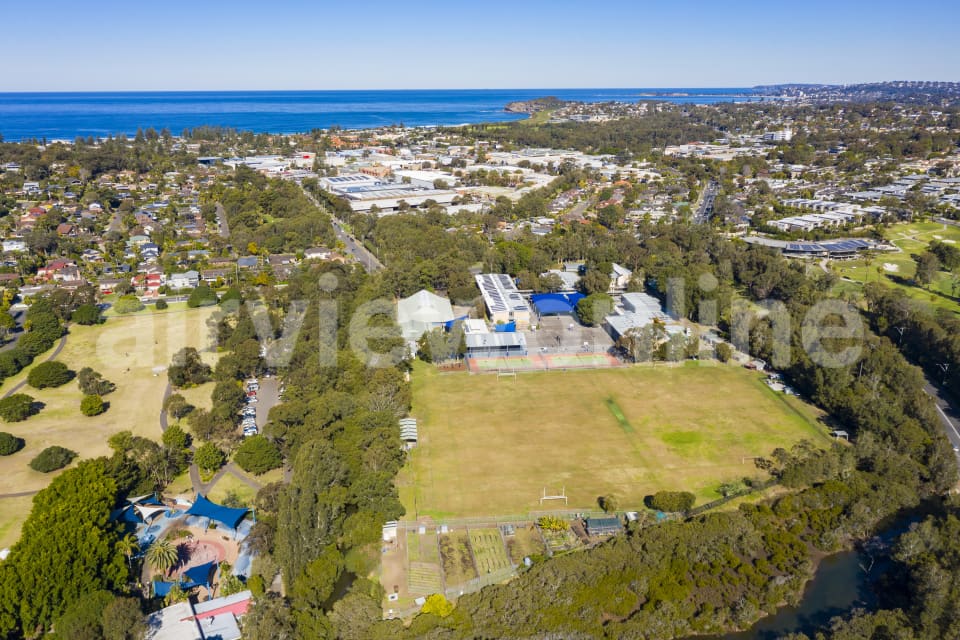 Aerial Image of Pittwater High School