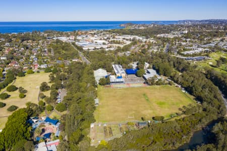 Aerial Image of PITTWATER HIGH SCHOOL