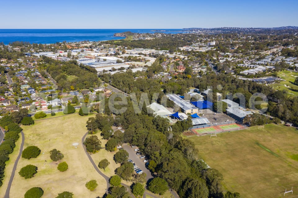 Aerial Image of Pittwater High School