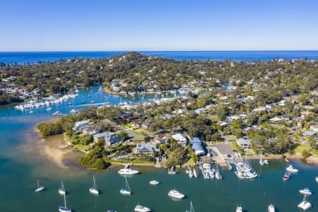 Aerial Image of PIITWATER HOMES MONA VALE