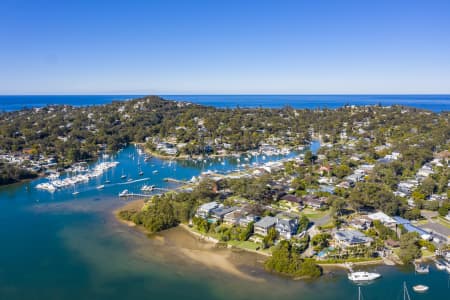 Aerial Image of PIITWATER HOMES MONA VALE