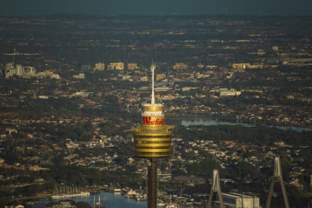 Aerial Image of SYDNEY TOWER DAWN