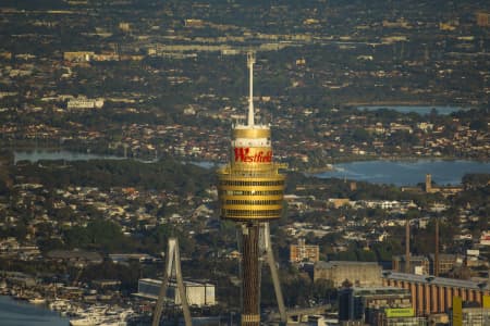 Aerial Image of SYDNEY TOWER DAWN