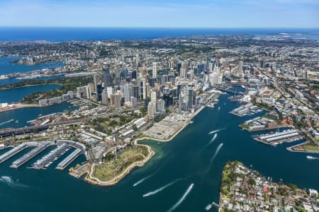 Aerial Image of DARLING HARBOUR