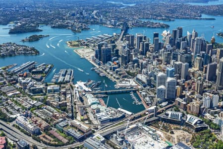 Aerial Image of DARLING HARBOUR
