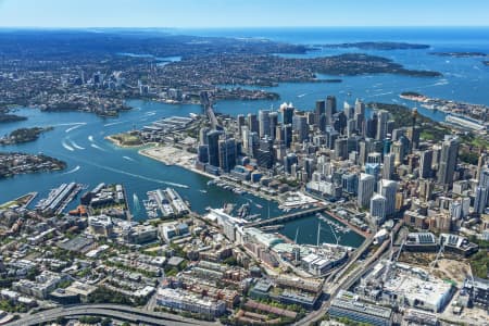 Aerial Image of DARLING HARBOUR