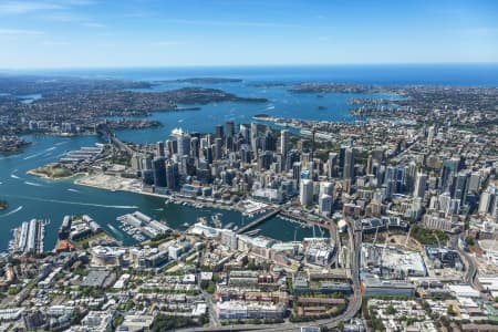 Aerial Image of DARLING HARBOUR
