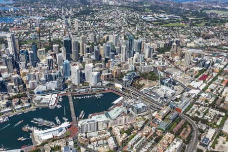 Aerial Image of DARLING HARBOUR