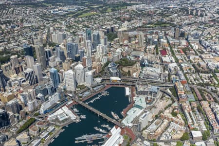 Aerial Image of DARLING HARBOUR