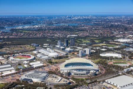 Aerial Image of SYDNEY OLYMPIC PARK