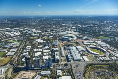 Aerial Image of SYDNEY OLYMPIC PARK