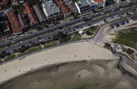 Aerial Image of ST KILDA BEACH