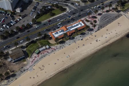 Aerial Image of ST KILDA BEACH