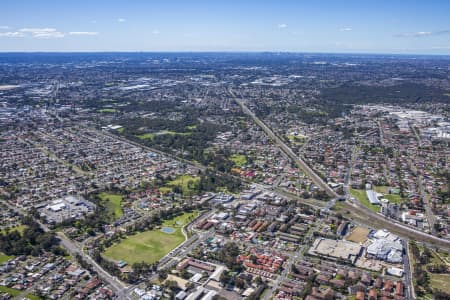 Aerial Image of CANLEY VALE