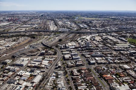Aerial Image of WEST MELBOURNE LOOKING WEST