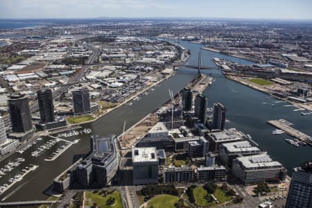 Aerial Image of 888 COLLINS STREET DOCKLANDS