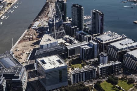 Aerial Image of 888 COLLINS STREET DOCKLANDS