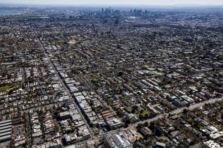 Aerial Image of HIGH STREET ARMADALE & MELBOURNE