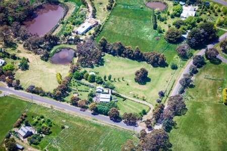 Aerial Image of NEWHAM IN VICTORIA.