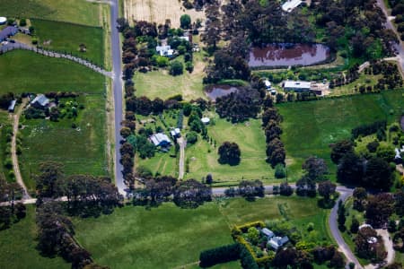 Aerial Image of NEWHAM IN VICTORIA.
