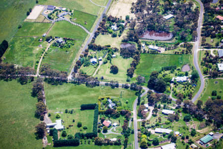 Aerial Image of NEWHAM IN VICTORIA.