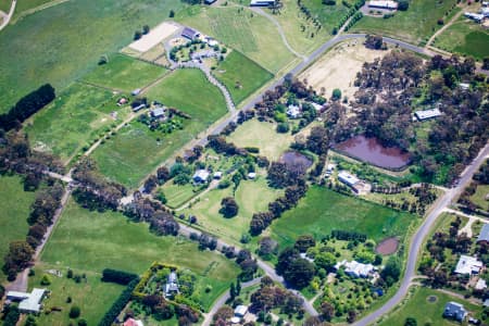 Aerial Image of NEWHAM IN VICTORIA.