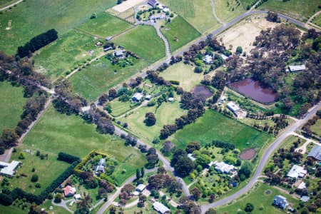 Aerial Image of NEWHAM IN VICTORIA.