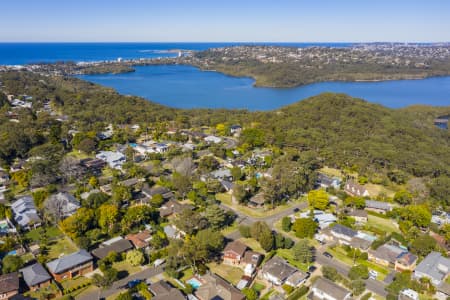 Aerial Image of ELANORA HEIGHTS TO NARRABEEN LAKE