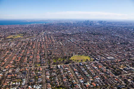 Aerial Image of CANTRAL PARK, MALVERN EAST AND MELBOURNE CBD