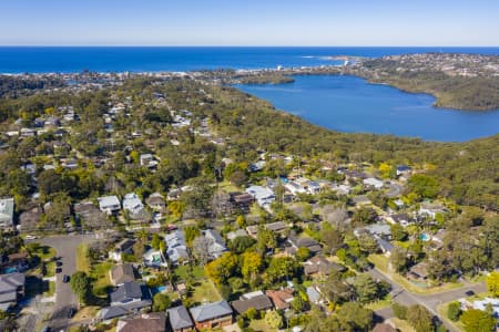 Aerial Image of ELANORA HEIGHTS TO NARRABEEN LAKE