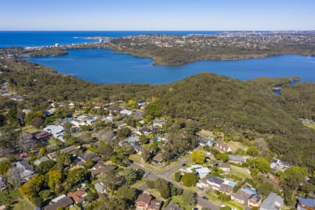 Aerial Image of ELANORA HEIGHTS TO NARRABEEN LAKE