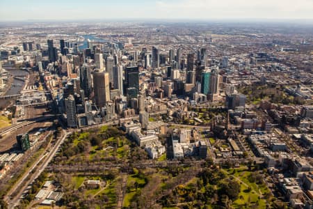 Aerial Image of EAST MELBOURNE