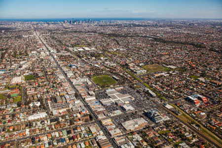 Aerial Image of PRESTON LOOKING TO MELBOURNE