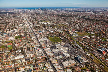 Aerial Image of PRESTON LOOKING TO MELBOURNE