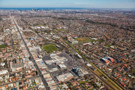 Aerial Image of PRESTON LOOKING TO MELBOURNE
