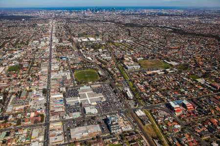 Aerial Image of PRESTON LOOKING TO MELBOURNE