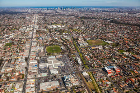 Aerial Image of PRESTON LOOKING TO MELBOURNE