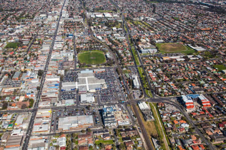 Aerial Image of PRESTON LOOKING TO MELBOURNE