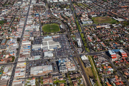 Aerial Image of PRESTON LOOKING TO MELBOURNE