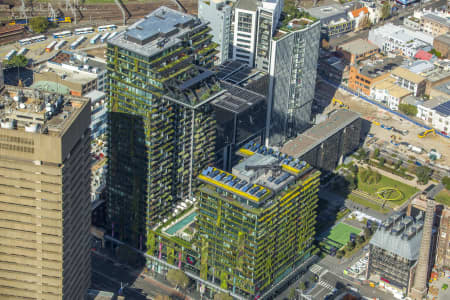 Aerial Image of ONE CENTRAL PARK VERTICAL GARDENS