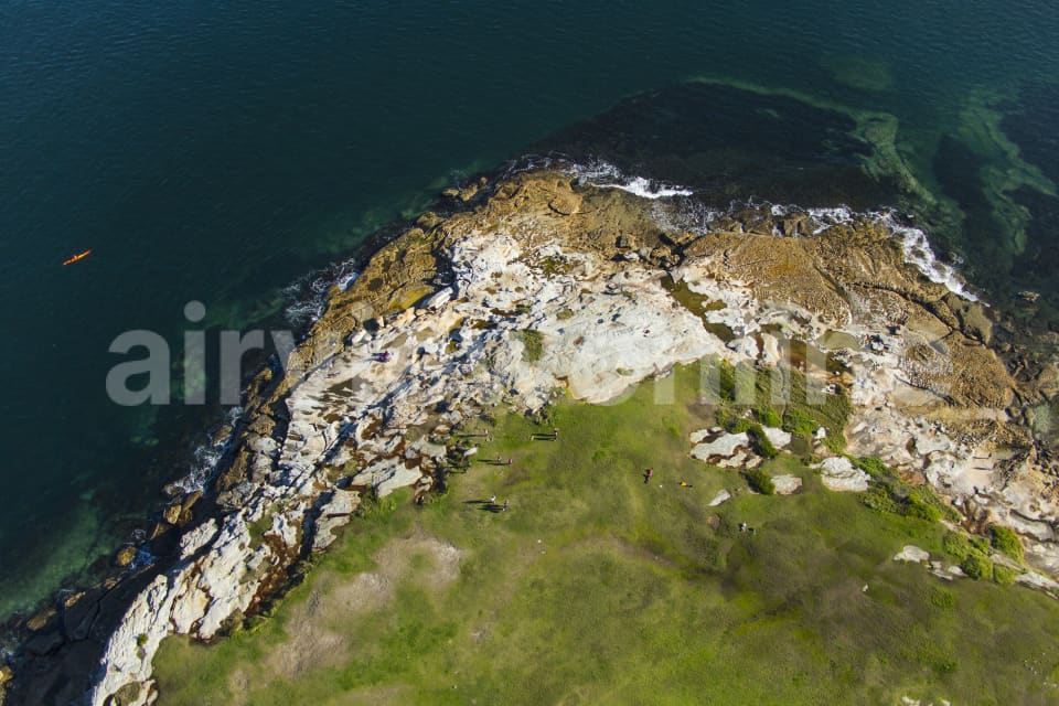 Aerial Image of Bare Island