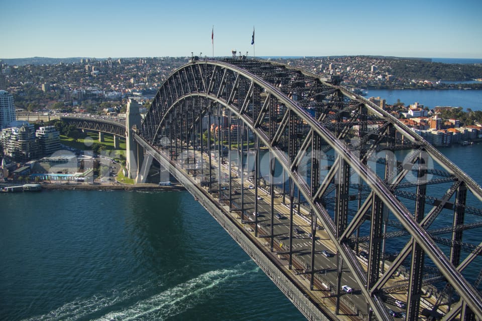 Aerial Image of Sydney Harbour Bridge