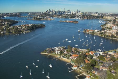 Aerial Image of DRUMMOYNE