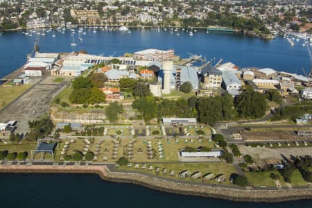 Aerial Image of COCKATOO ISLAND