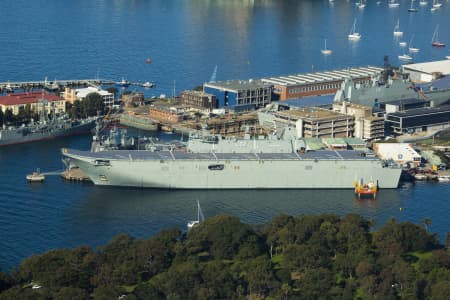 Aerial Image of NAVY SHIP