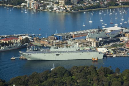 Aerial Image of NAVY SHIP